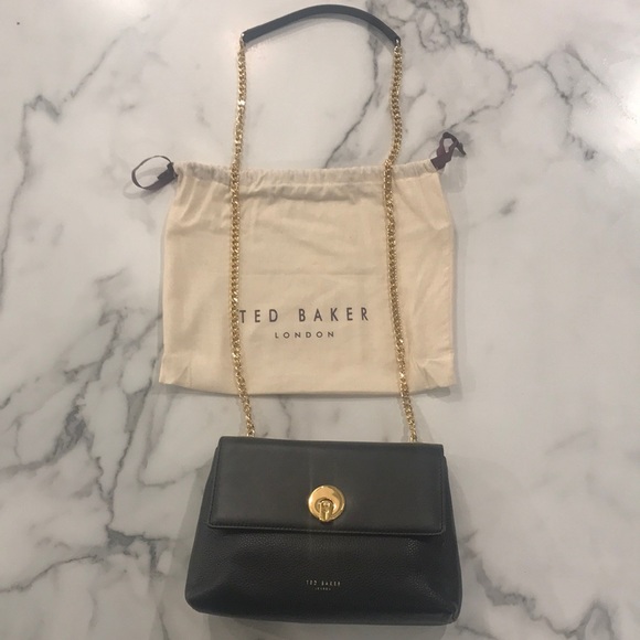 Ted Baker Black and Gold Purse - Picture 4 of 6